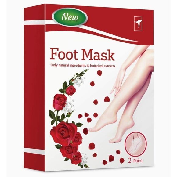 🌟EXFOLIATING Foot Peel Mask For Softer, Smooth Feet- Gently Skin (2 Pack)🌟 - Picture 1 of 6